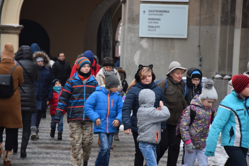 Harcerze na Jasnej Górze. Wystartowali w biegu patrolowym i...