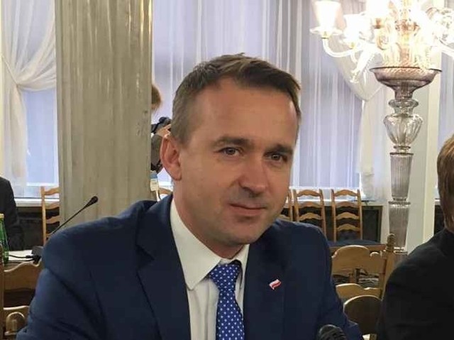 Michał Cieślak - poseł z klubu parlamentarnego Prawo i Sprawiedliwość oraz prezes Porozumienia w Świętokrzyskiem.