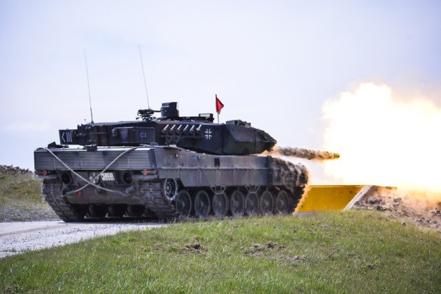 Leopard 2 służący w armii niemieckiej