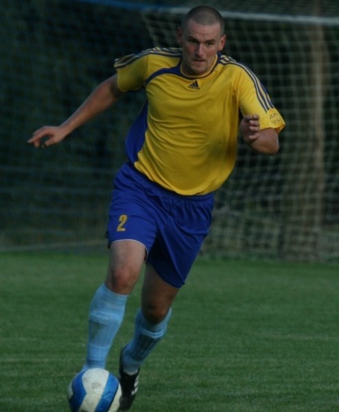 Grzegorz Kielanowski - zdobywca gola dla Silesiusa.