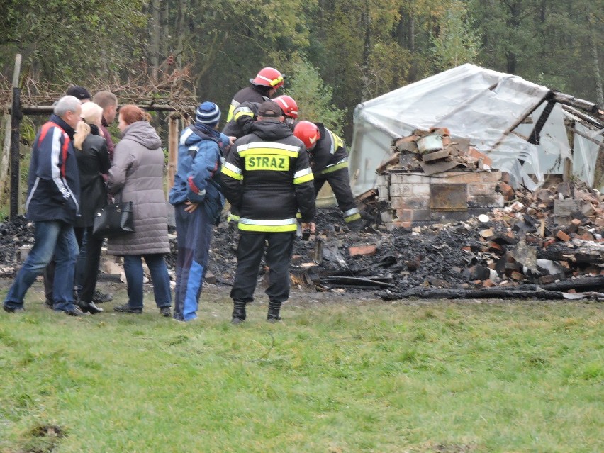 Pożar w Chlewiszczach. Zginęły dwie osoby