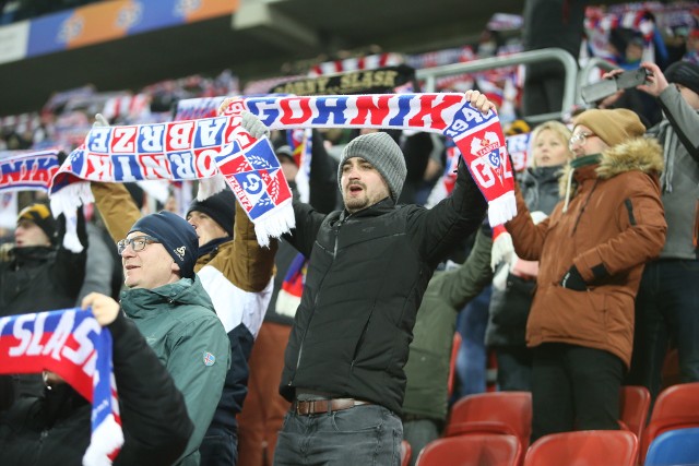 Górnik Zabrze - Wisła Kraków. Torcida zagrzmiała