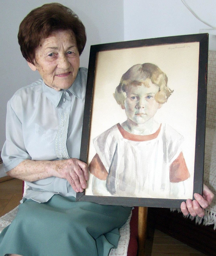 Dziewczynka w fartuszku, czyli Marysia Kawianka z obrazu Mariana Ruzamskiego 