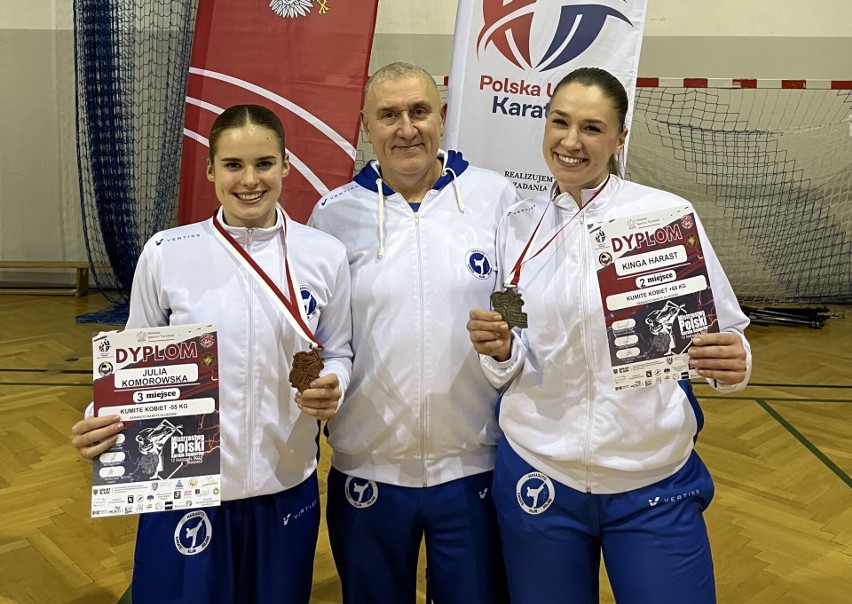 Srebrny i brązowy medal karateków KK Harasuto w mistrzostwach Polski