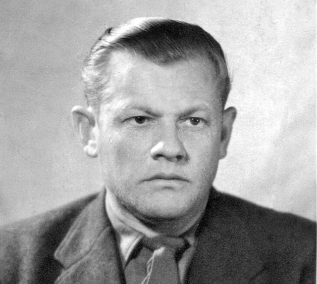 Antoni Chrost tuż po wojnie.