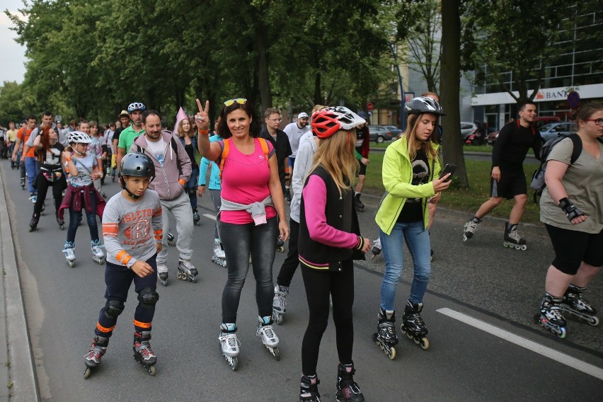 I Tyski Nightskating [ZDJĘCIA] Nightskating Tychy 2015