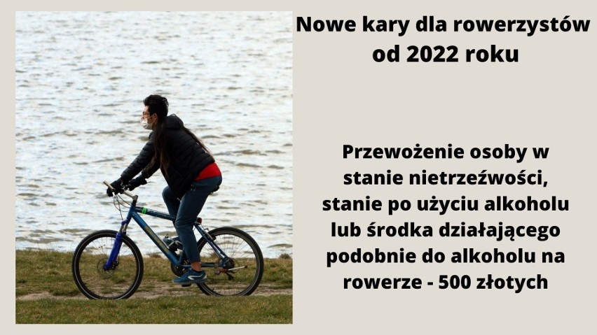 Taryfikator mandatów 2022 dla rowerzystów. Za to można dostać wysokie mandaty!