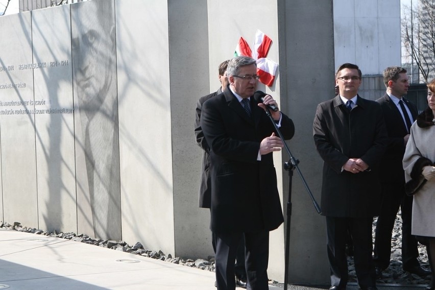 Prezydent Polski i Węgier, Bronisław Komorowski i János...