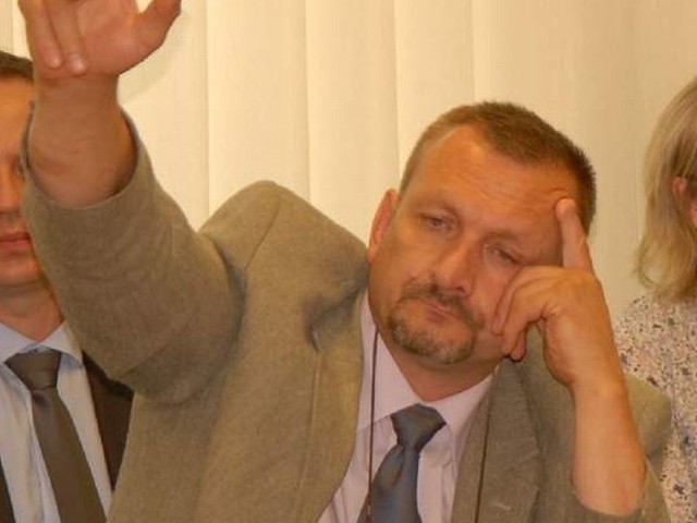 Dariusz Bralski - miejski radny - w wyborach do rady osiedla uzyskał największe poparcie