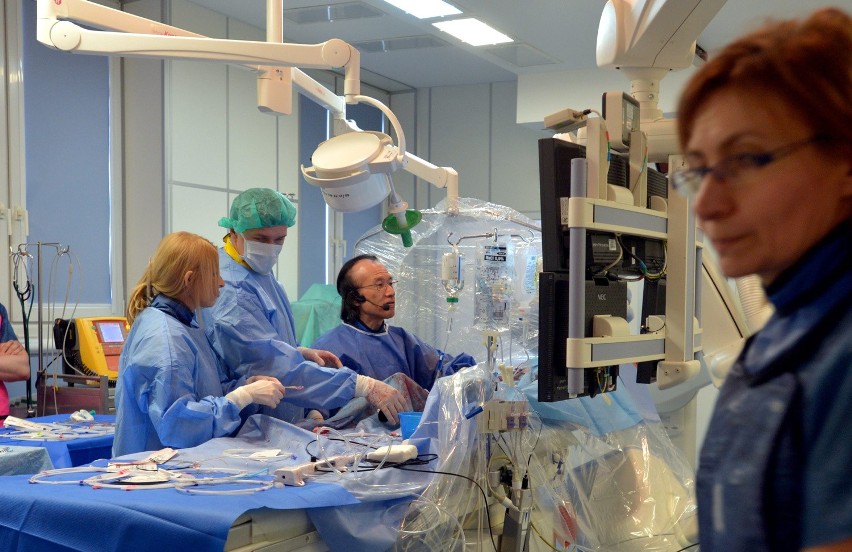 Japończycy szkolili lubelskich kardiochirurgów (FOTO)