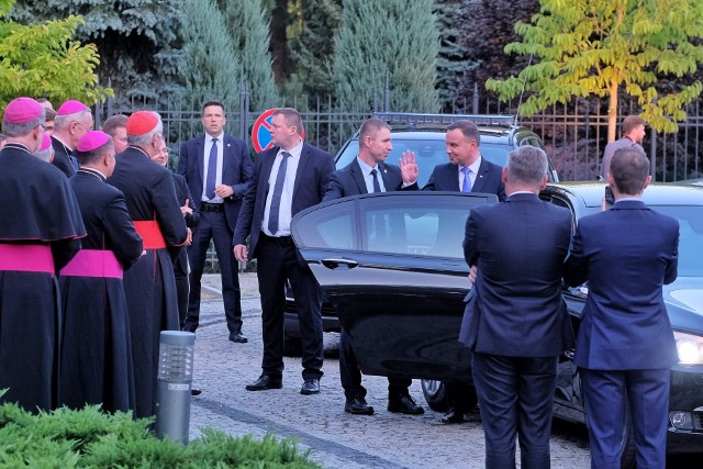 Prezydent Andrzej Duda przyjechał do Poznania