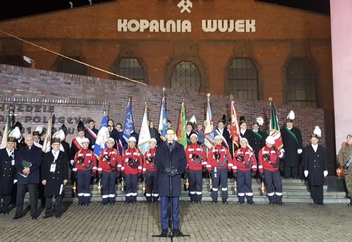 W Katowicach uczczono 38. rocznicę pacyfikacji kopalni Wujek