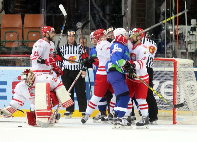 Mistrzostwa świata w hokeju na lodzie, mecz Polska - Słowenia 