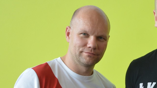 Trener Grzegorz Goliński