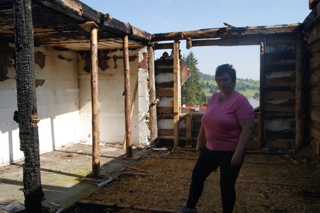 Tak wygląda spalony dom rodziny Anny Bachledy. Kobieta nie widzi sensu go odbudowywać...