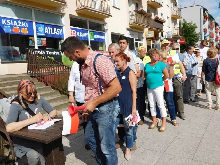 KOD manifestował w Pile