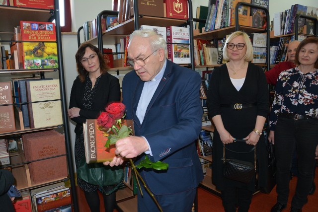 Symboliczne otwarcie biblioteki księdza Olgierda Banasia - Sulechów - 12 kwietnia 2022 roku