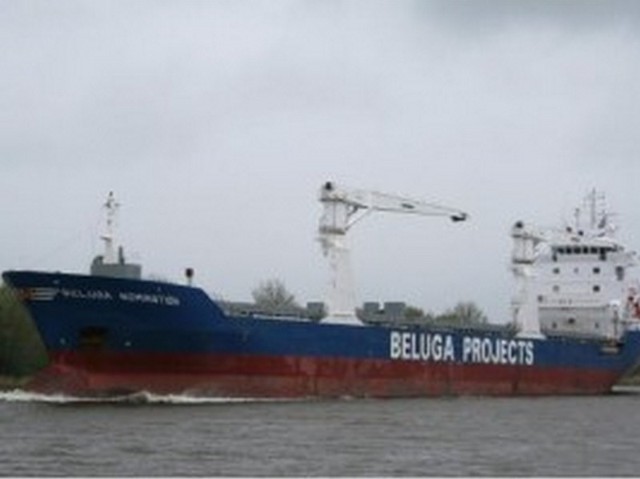 Statek MV BELUGA NOMINATION porwany został przez piratów.