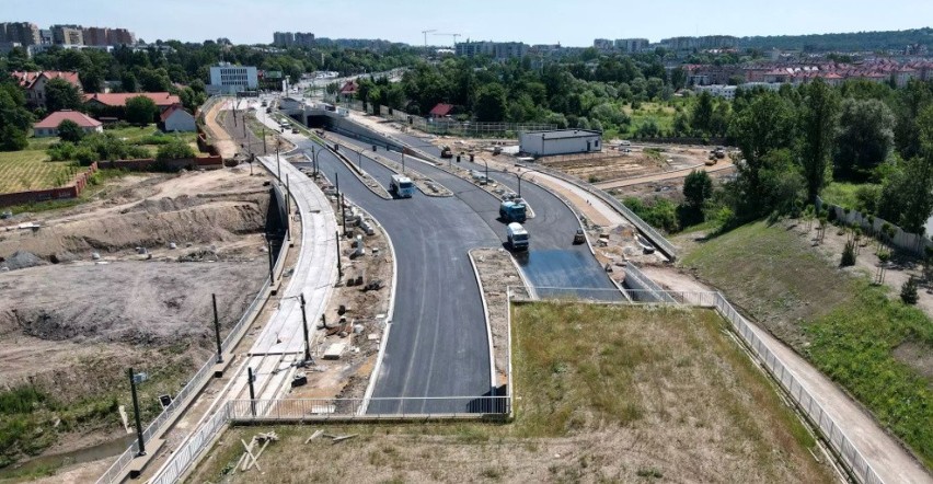 Budowa Trasy Łagiewnickiej ma się zakończyć pod koniec marca...
