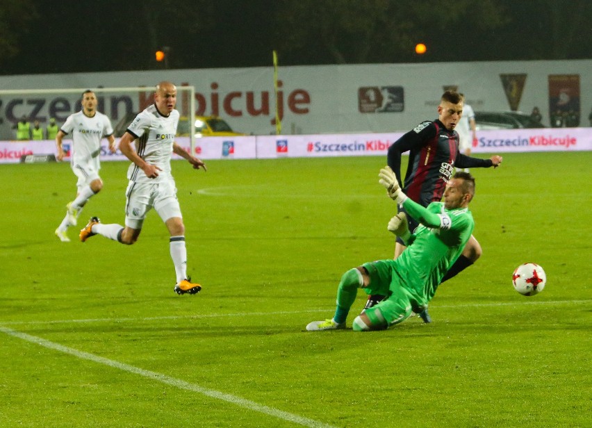 Jesienią Legia Warszawa wygrała z Pogonią w Szczecinie 3:1