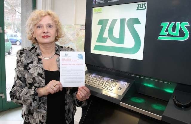Na pytania Czytelników odpowiadała rzecznik prasowy oddziału Zakładu Ubezpieczeń Społecznych w Toruniu  Bożena Maria Wankiewicz
