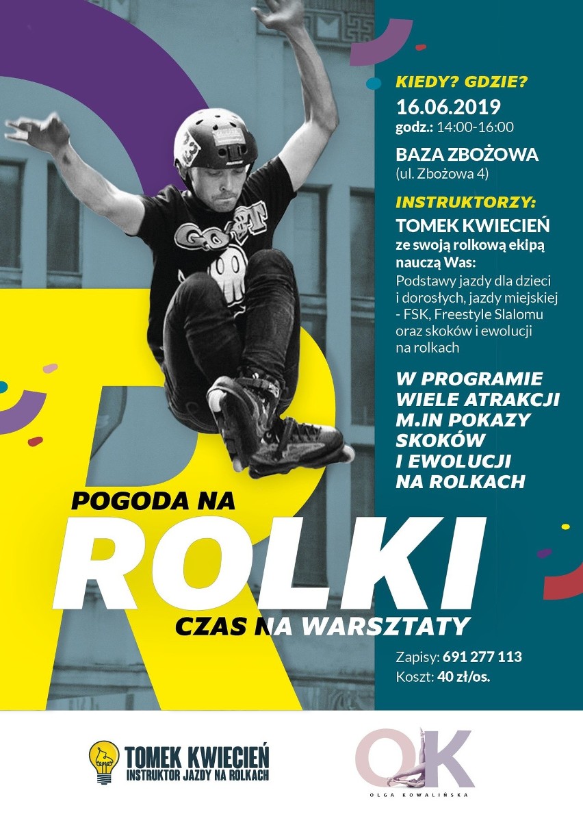 Kolejna edycja Pogody na Rolki w Kielcach. Czas na warsztaty