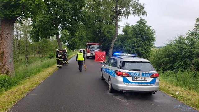 Lutkowo. Śmiertelny wypadek. 13.06.2022 r.