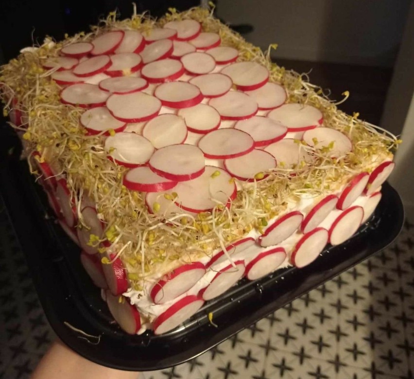 Tort kanapkowy to popularne danie w Skandynawii