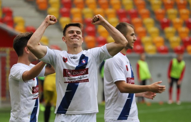 Kamil Zalewski strzelił dwa gole dla Olimpii Zambrów