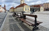 Białystok. Sprytne ławki w centrum miasta