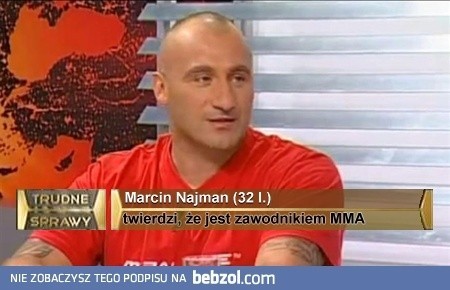 Marcin Najman bardzo szybko przegrał swoja kolejną walkę...