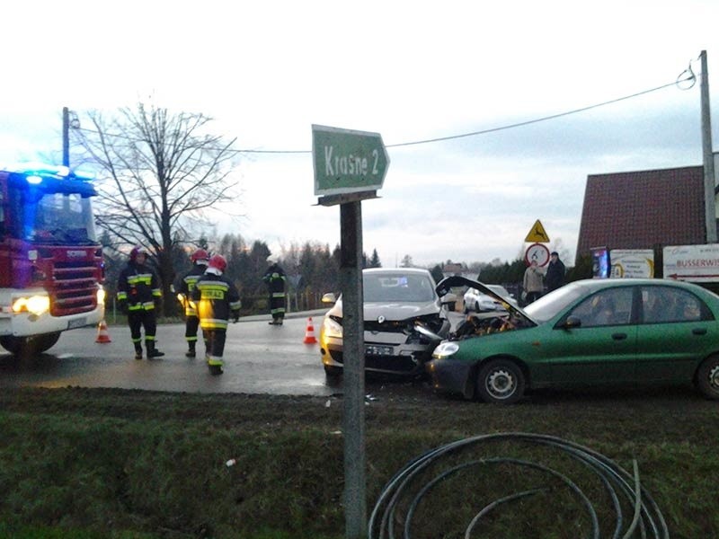 Do wypadku doszło w miejscowości Strażów na skrzyżowaniu...