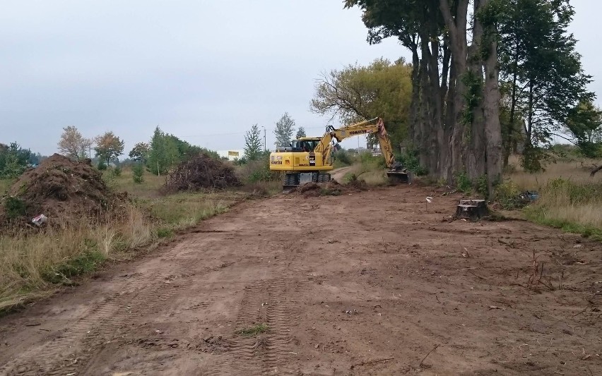 Teren objęty pracami modernizacyjnymi znajduje się w...