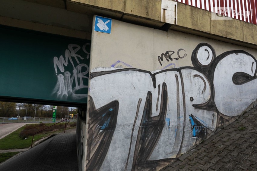 W Szczecinie wyznaczono ściany na legalne graffiti. Mają specjalne oznaczenie. Zobacz ZDJĘCIA szczecińskich graffiti