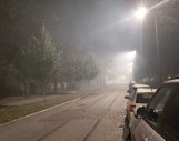 Wrocław. Kłęby dymu na Tęczowej. Nocna akcja strażaków i policji [ZDJĘCIA]