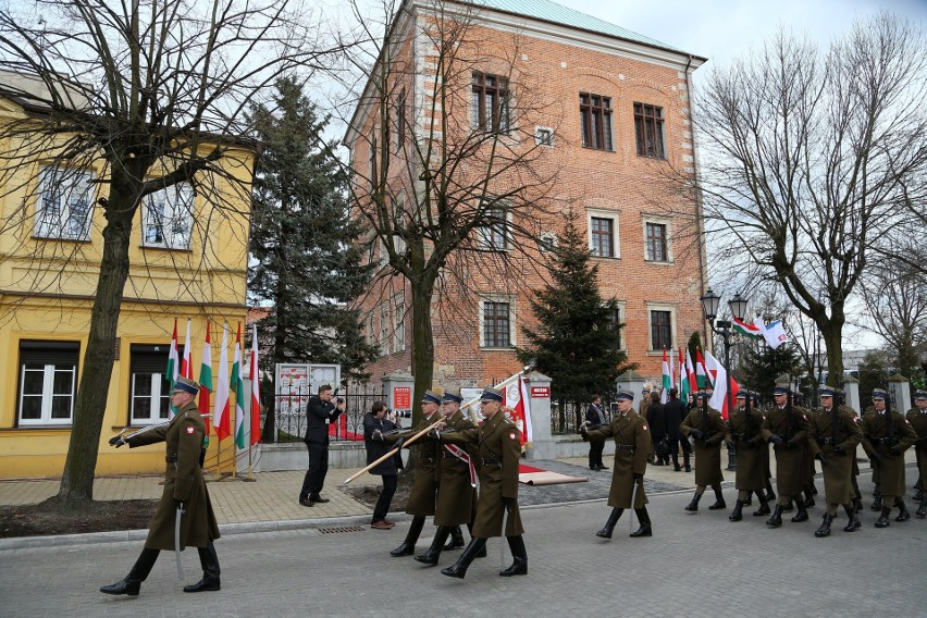 Prezydent Węgier i prezydent Polski w Piotrkowie