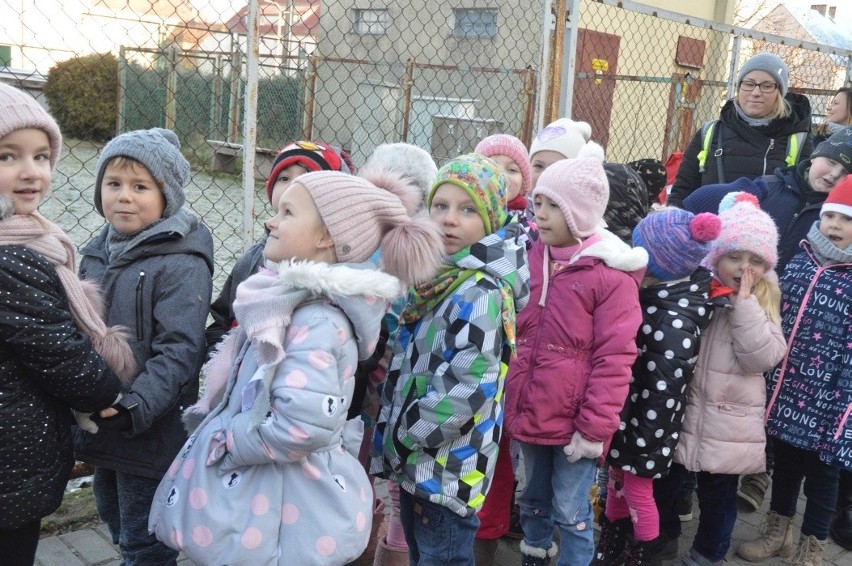 Przedszkolaki w strazy pozarnej w Swiebodzinie.