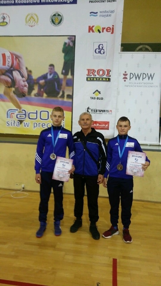 Dwa medale zapaśników z Miastka w Pucharze Polski Kadetów (zdjęcia) 