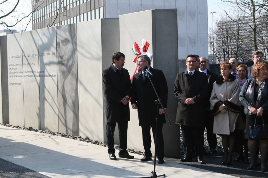 Prezydent Polski i Węgier, Bronisław Komorowski i János...