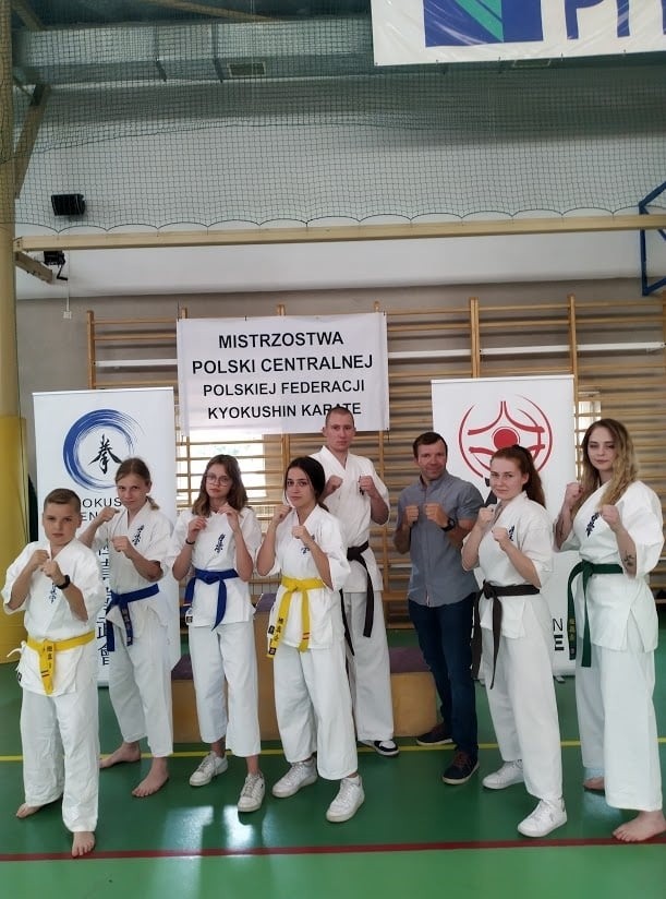 Na Mistrzostwach Polski Centralnej Karate Kyokushin –...