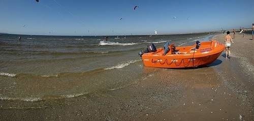 Na plaży w Świnoujściu utonął 45-letni mężczyzna