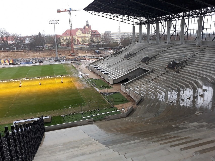 Stadion Pogoni - stan na 14 marca 2021.