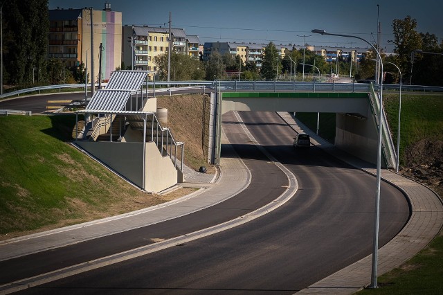 Przebudowana ulica Klepacka w Białymstoku