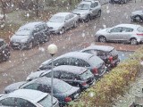 Pierwszy śnieg w tym sezonie w województwie śląskim. Na terenie całego województwa pojawił się biały puch. Opony zmienione?