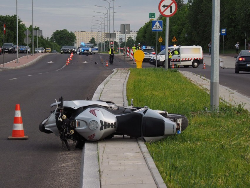 Wypadek na ul. Władysława IV w Koszalinie