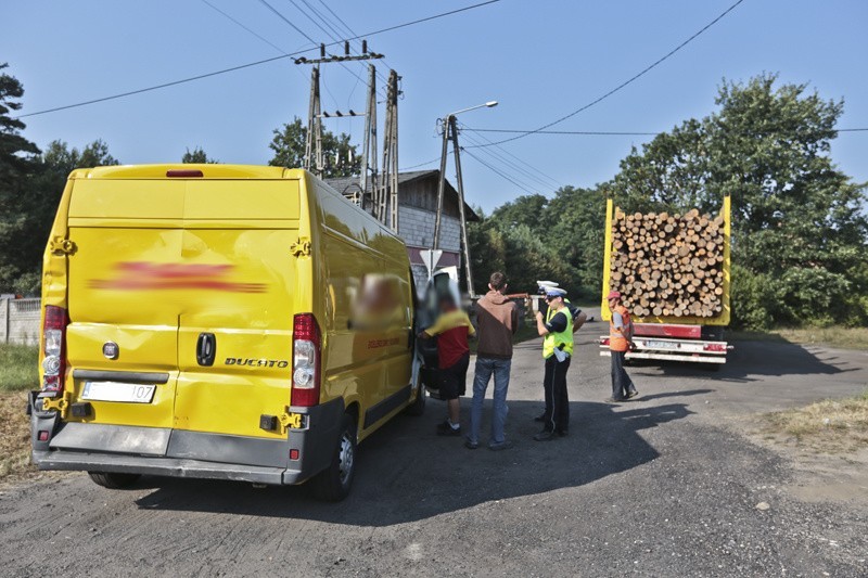 Do zderzenia doszło we wtorek (13 września) przed przejściem...