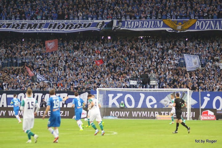 Kibice na meczu Lech - Śląsk (2:1)
