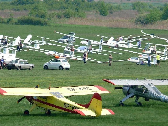 Widok na płytę lotniska jest zachwycający.