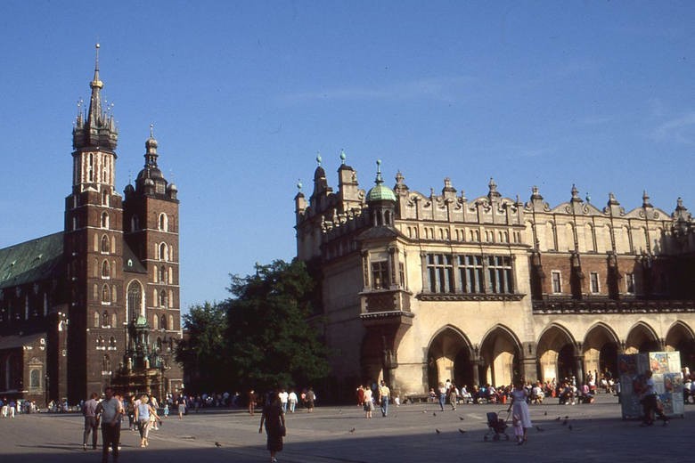 Rynek Główny -  główny rynek Starego Miasta w Krakowie,...
