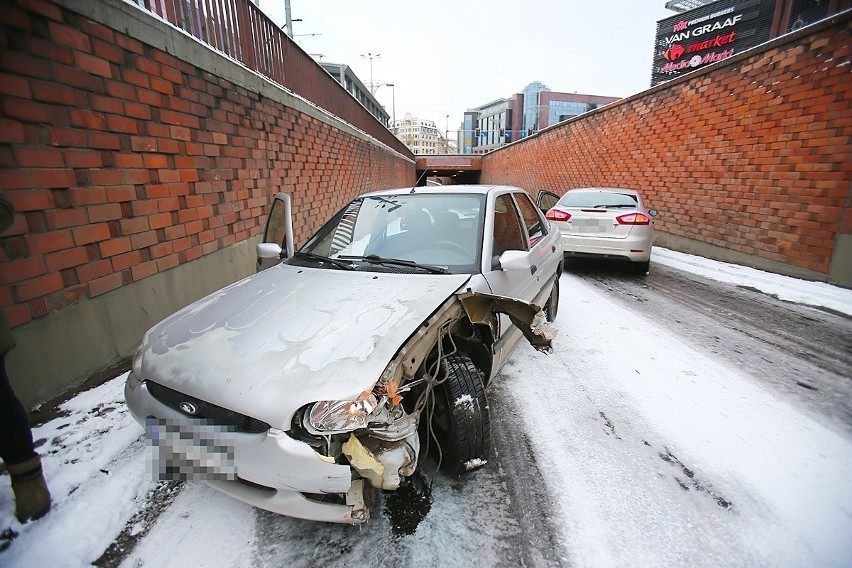 Wypadek w tunelu pod Placem Dominikańskim